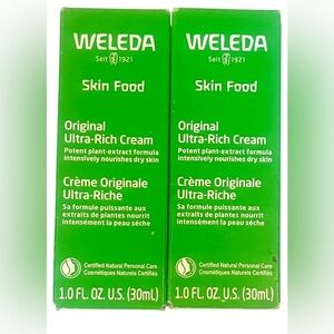 Skin Food Original Ultra-Rich Cream - Green set of 2   1oz each